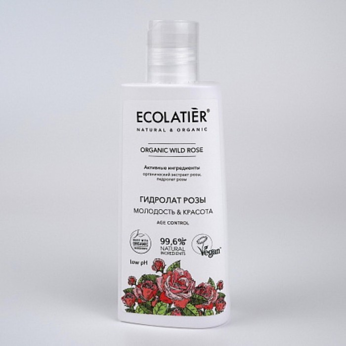 Гидролат для лица Ecolatier ORGANIC WILD ROSE, 150 мл