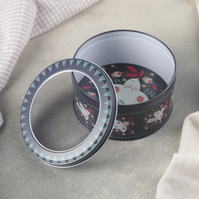 

УЦЕНКА Банка для сыпучих продуктов «Птица», 800 мл, 13×6,5 см, цвет тёмно-серый