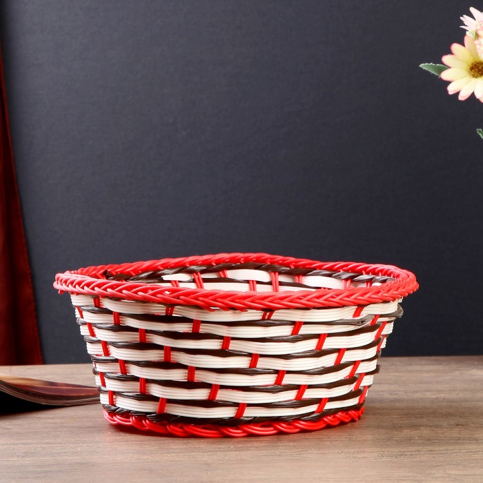 Корзинка декоративная "Полосатая"