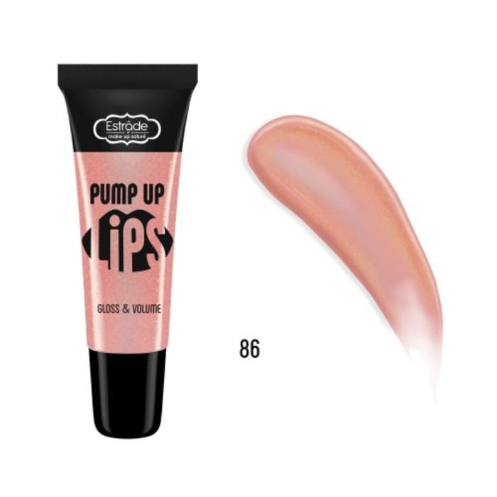 фото Блеск для губ estrâde pump up lips, с плампинг-эффектом, тон 86 estrade