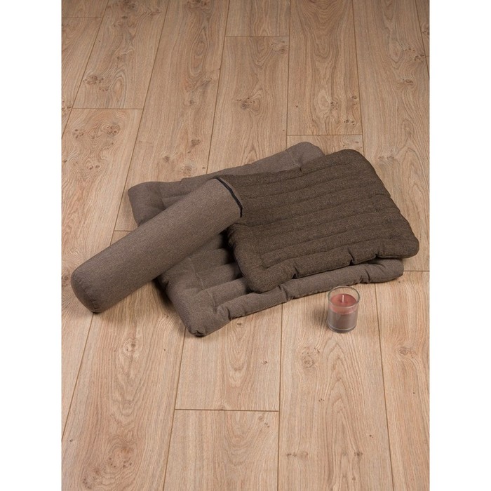 фото Набор «эко»: подушка, размер 40x40 см, 50x50 см, валик, размер 40x10 см bio-textiles