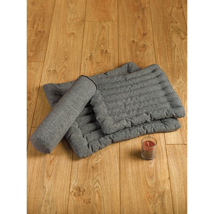 фото Набор «эко»: подушка, размер 40x40 см, 50x50 см, валик, размер 40x10 см bio-textiles