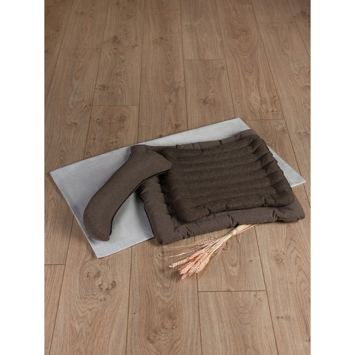 фото Набор «эко»: подушка, размер 40x40 см, 50x50 см, полумесяц, размер 54x17x12 см bio-textiles