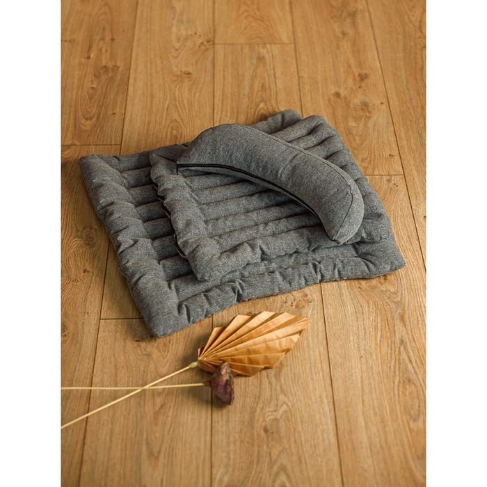 фото Набор «эко»: подушка, размер 40x40 см, 50x50 см, полумесяц, размер 54x17x12 см bio-textiles