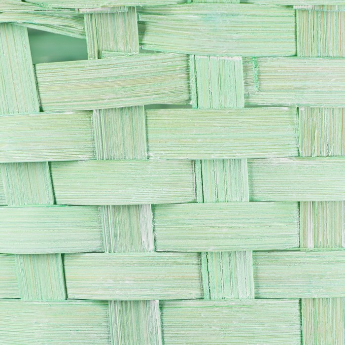 Корзина плетеная, 26х12/30 см, натуральный, бамбук
