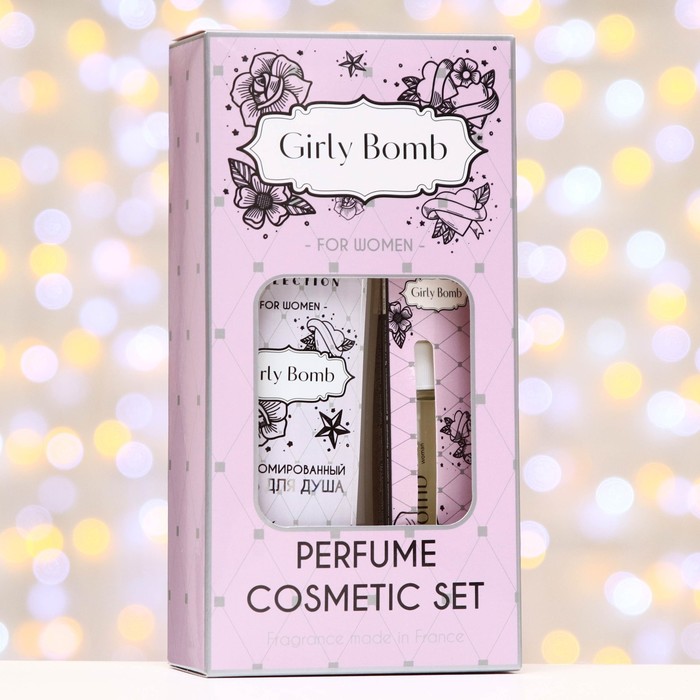 

Подарочный набор женский Girly Bomb, гель для душа 250 мл, парфюмерная вода, 30 мл