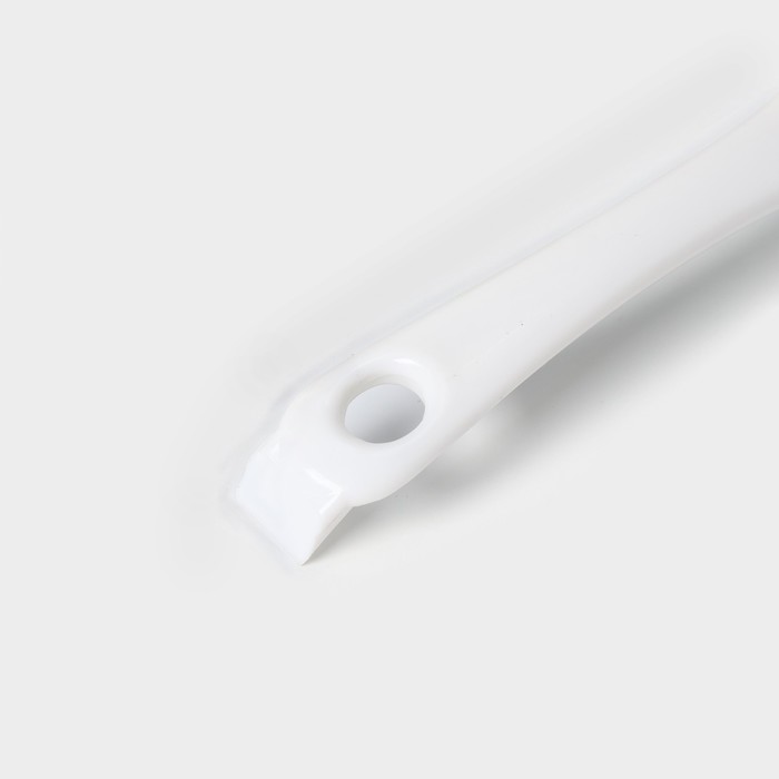 Щётка для чистки посуды и решёток-гриль Доляна, 17×4 см, цвет белый