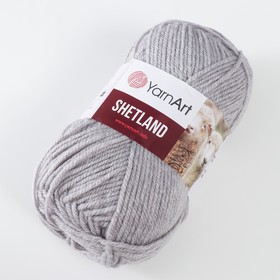 

Пряжа "Shetland" 30% шерсть верджин, 70% акрил 220м/100гр (529 серая дымка)
