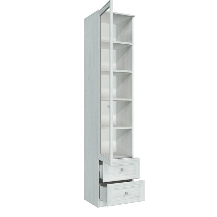 

Шкаф для книг Paola 133, 450 × 400 × 2107 мм, цвет ясень анкор светлый