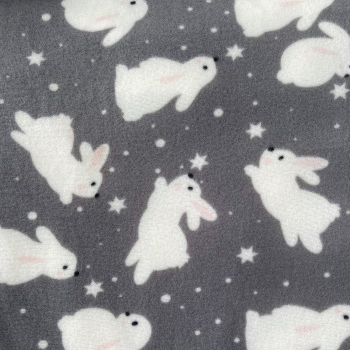 

Плед Belezza Bunny, размер 130x170см, флис 150г/м, 100% полиэстер