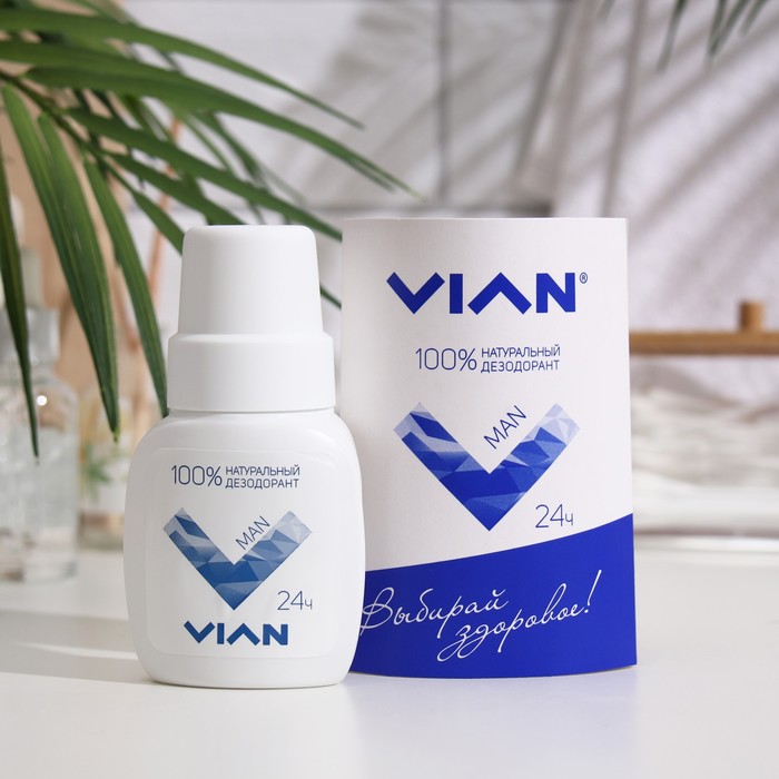 

Натуральный дезодорант концентрированный Vian MAN, 50 мл