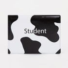 Обложка для студенческого билета, 10,5*0,5*8, "Student", белый