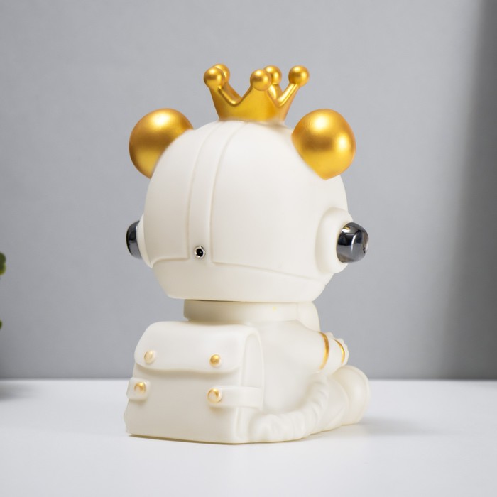 Ночник-увлажнитель Мишка со звездой LED USB белый 12х12х16,5 см 7823698