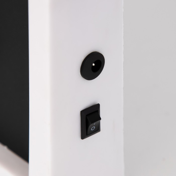 Ночник "Космонавт" LED USB от батареек 3хАА белый 24,5х24,5х3,5 см 7906936