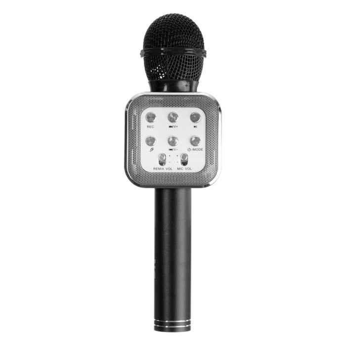 Микрофон для караоке Belsis MA3002BK, 3 Вт, 1200 мАч, Bluetooth, FM, microSD, чёрный