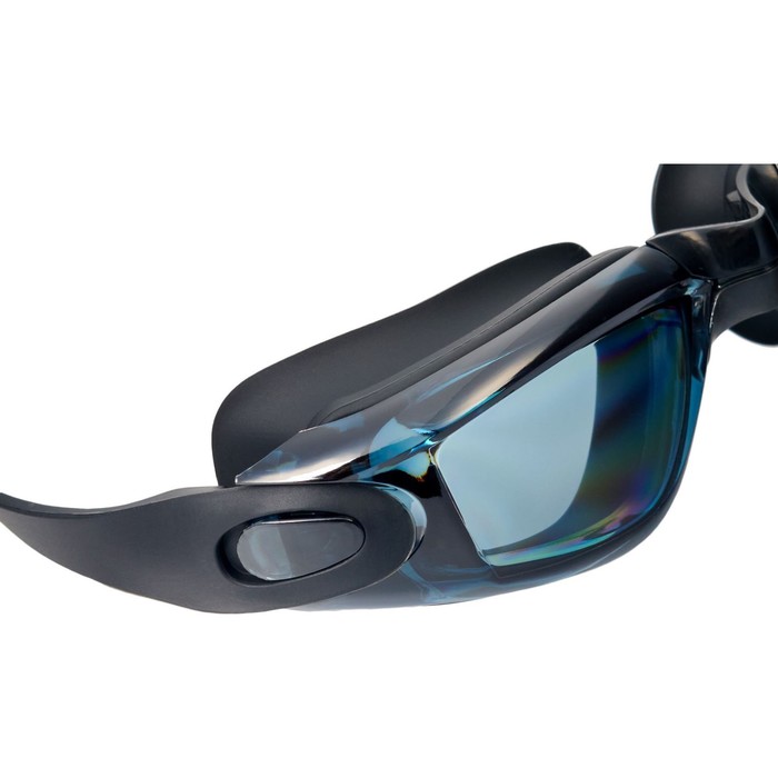 Очки для плавания Bradex, серия «Комфорт+», черные, цвет линзы-прозрачный