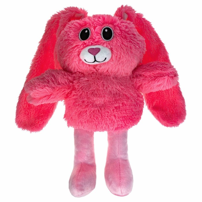 Мягкая игрушка «Заяц Потягун» розовый, 80 см, вытягиваются уши-лапы мягкая игрушка заяц потягун голубой 80 см вытягиваются уши лапы