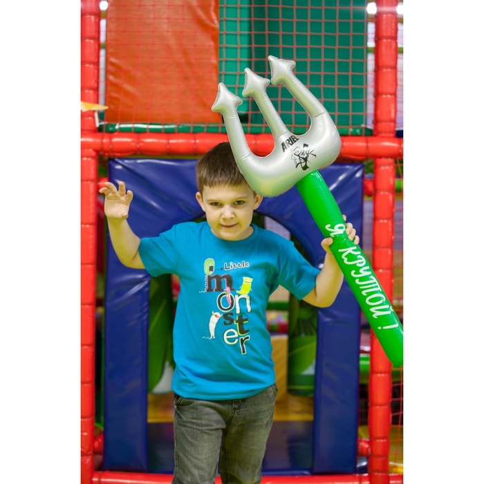 Футболка детская Collorista "Little monster", рост 110-116 см (32), 5-6 лет