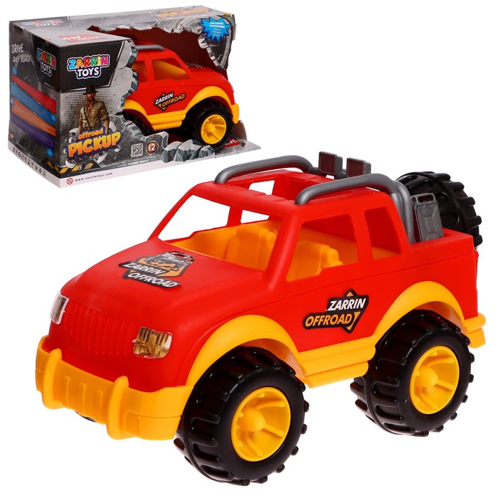 Автомобиль «Джип Zarrin OffRoad», МИКС автомобиль джип ambulance zarrin toys fr4