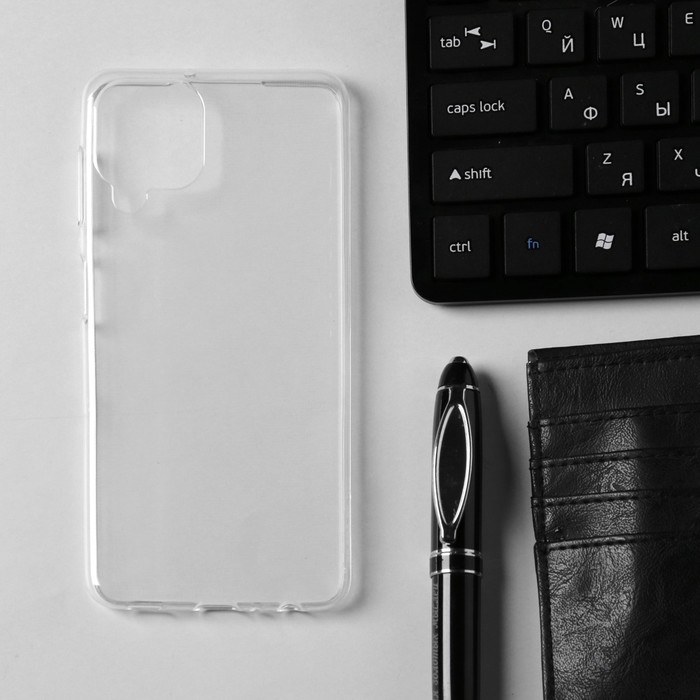 

Чехол Innovation, для Samsung Galaxy A22, силиконовый, прозрачный