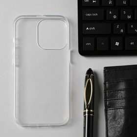 

Чехол Innovation для iPhone 13 Pro, силиконовый, прозрачный