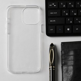 

Чехол Innovation для iPhone 13 Pro Max, силиконовый, прозрачный