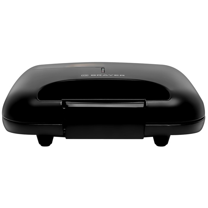 

Сэндвичница BRAYER 2203BR-BK, 750 Вт, пластины с антипригарным покрытием, 22х12 см