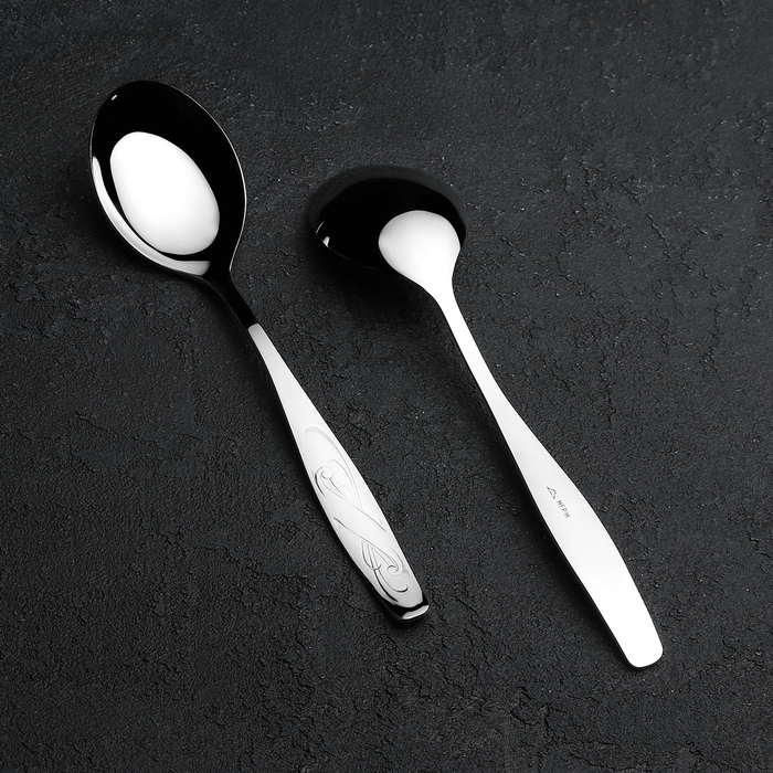 Ложка столовая 19,5 см "Лира", толщина 2 мм