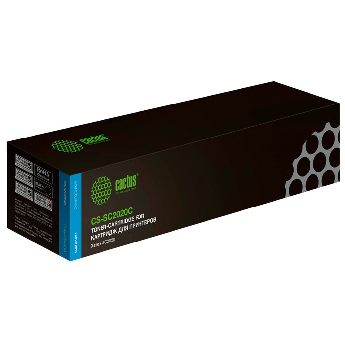 

Картридж Cactus CS-SC2020C 006R01694, для Xerox DocuCentre SC2020/SC2020NW, 3000 страниц, цвет голубо