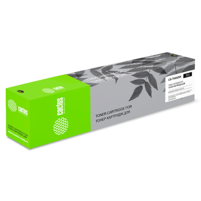 

Картридж Cactus CS-TK8325K TK-8325K, для Kyocera Taskalfa-2551CI, 18000 страниц, цвет чёрный