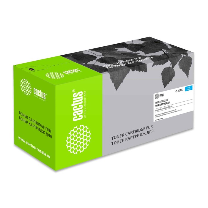 

Картридж Cactus CS-TN216C TN-216C, для Konica Minolta C220/C280/C360, 26000 страниц, цвет голубой