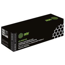 

Картридж Cactus CS-W2210A W2210A, для HP M255/MFP M282/M283, 1350 страниц, цвет чёрный