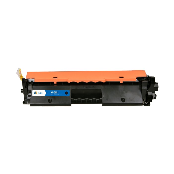 

Картридж G&G NT-C051, для Canon LBP 162dw/MF 264dw/267dw/269dw, 1700 страниц, цвет чёрный
