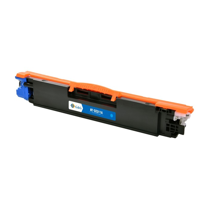 

Картридж G&G NT-CE311A, для HP LJ Pro 100 color MFP M175nw/CP1025/M275MFP, 1000 страниц, цвет голубой