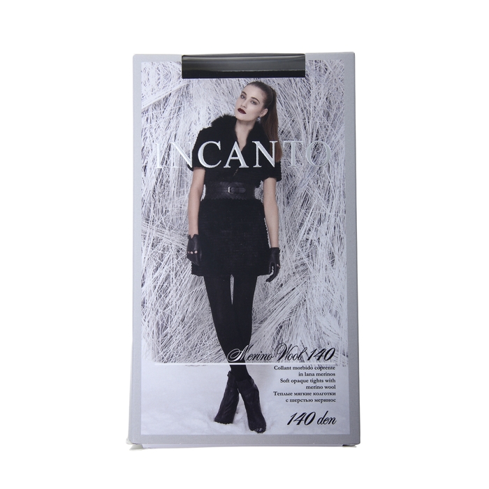 Колготки женские INCANTO Merino Wool 140 (nero, 3)