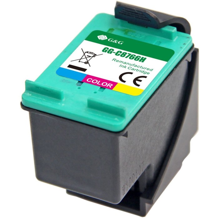 

Картридж G&G GG-C8766H, для HP DJ 5743/6543/6843/DJ 6213/7313/7413/6313, 18 мл, многоцветный
