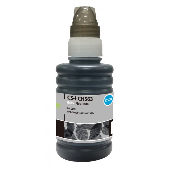 

Чернила Cactus CS-I-CH563, для HP DJ 1050/2050/2050s, 100мл, чёрные