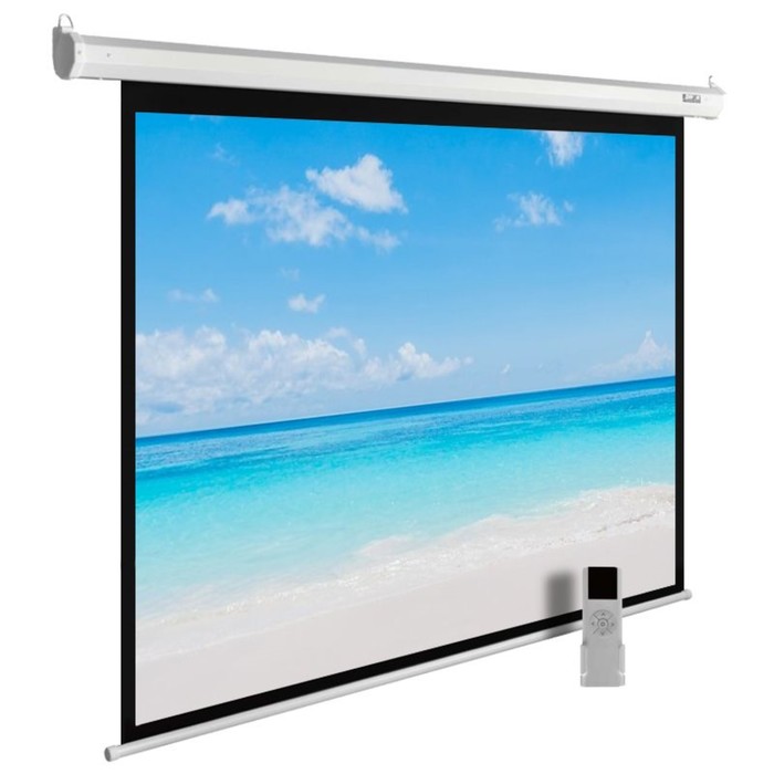 цена Экран Cactus 225x300см CS-PSME-300x225-WT, 4:3, настенно-потолочный, рулонный, белый