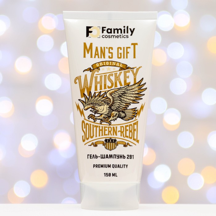 Шампунь-гель 2в1 MAN’S GIFT, 150 мл
