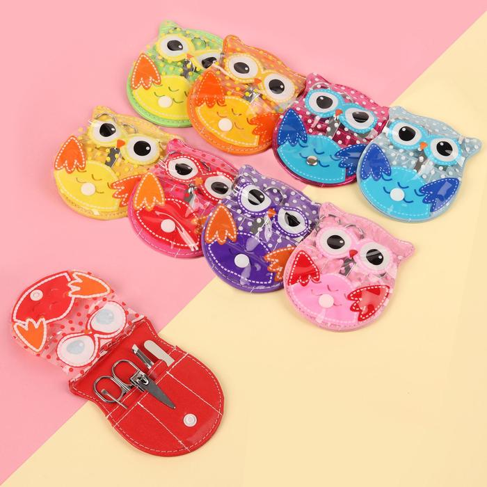 Набор маникюрный, 5 предметов, цвет МИКС