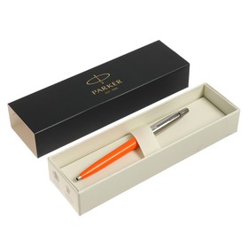 

Ручка шариковая Parker Jotter Color оранжевый M син/стерж, подар/упак