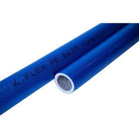 

Трубная теплоизоляция K-FLEX PE COMPACT BLUE, 15х4 мм, 10 метров