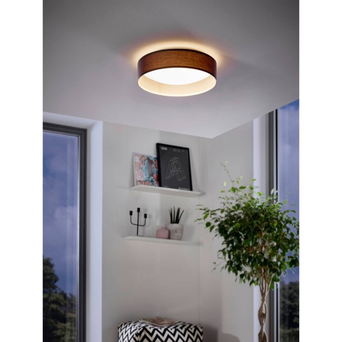 

Светильник PASTERI, 1x12Вт LED, 3000K, 950лм, цвет никель