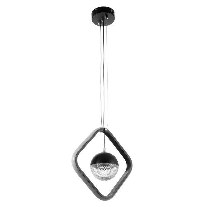 

Люстра BayerLux 2686/2BK LED 20Вт 3000-6000К черный 30х30 см