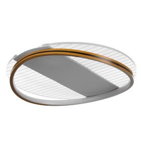 

Люстра с ПДУ "Меандр" LED 120Вт 3000-6000К золото 48х48х10 см