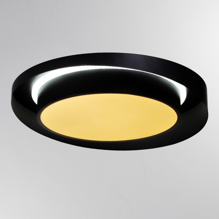 

Люстра с ПДУ "Зефир" LED 120Вт 3000-6000К черный 50х50х10 см BayerLux