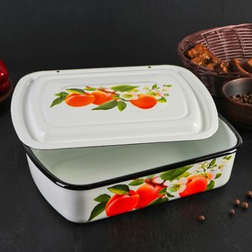 

УЦЕНКА Лоток, 2,5 л, деколь МИКС, цвет белый