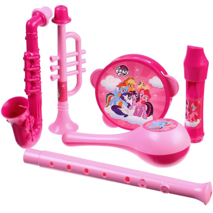 музыкальные инструменты в наборе 5 предметов my little pony Музыкальные инструменты My little pony, в наборе 5 предметов