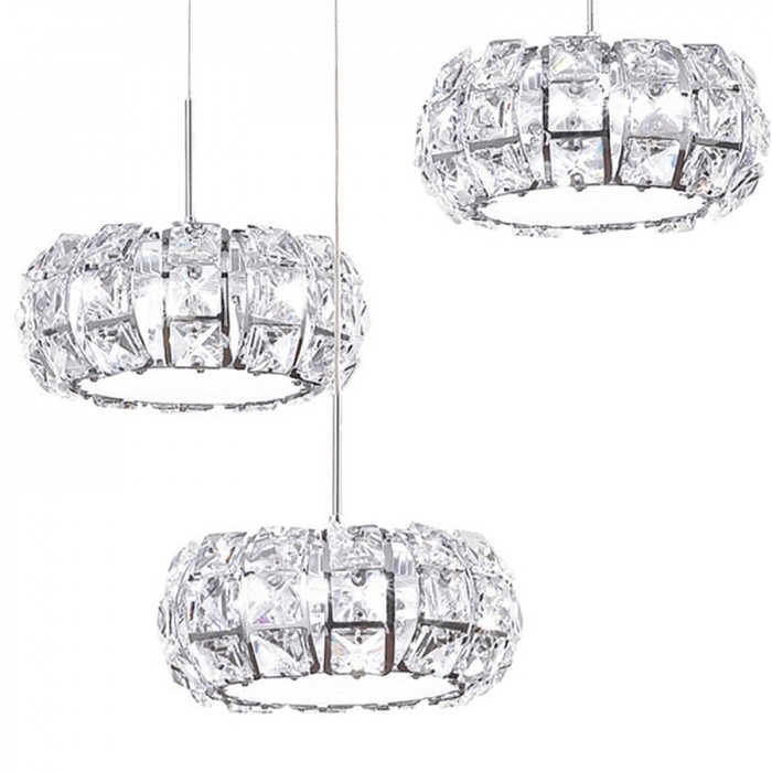 

Люстра CORLIANO, 6x5Вт LED, 4000K, 450лм, цвет хром