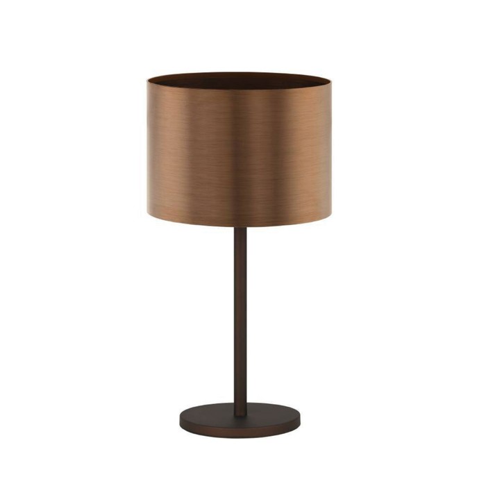 Настольная лампа SAGANTO 1, 1x60Вт E27, цвет коричневый настольная лампа rampside 1x60вт e27 цвет коричневый чёрный